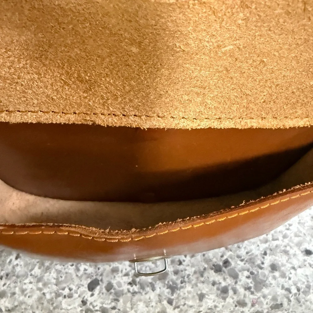 Classic Brown Vintage Leather Camera Case